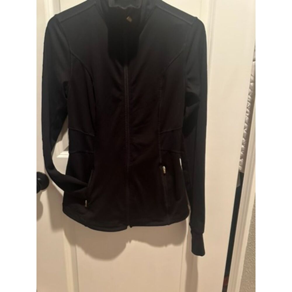 Old Navy Active Black Women's Active/Track Jacket Size M - Picture 4 of 8